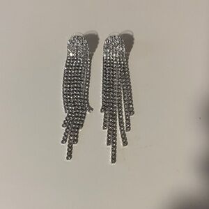 Elegant Silver Dangle Earrings